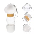 2 in 1 Pet Water Bottle Dispenser with Food Container